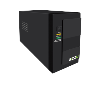 GIZZU 1000VA 1x Type-M 1x USB Com UPS