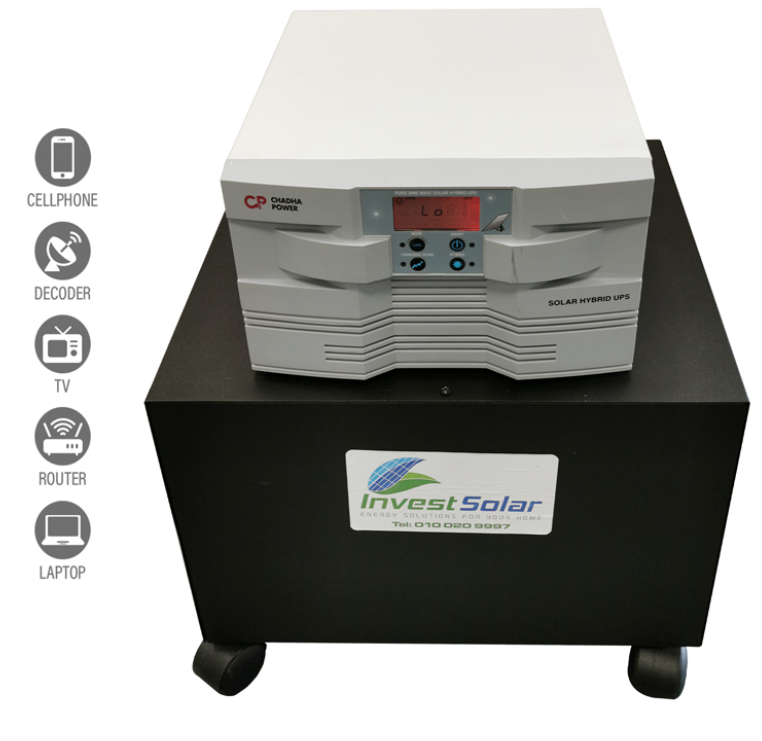 1200W CHADA POWER 24V BACKUP INVERTER TROLLEY